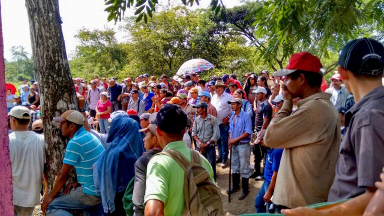 Political violence against the peasants of the Nicaragua resistance