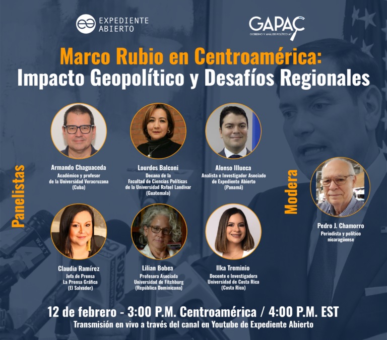 Evento Marco Rubio en Centroamérica