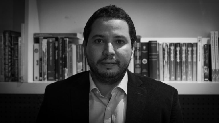 Columnista Luis Enrique Amaya, en San Salvador, El Salvador, el 21 de agosto de 2019.