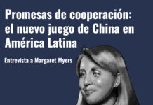 Promesas de cooperación: el nuevo juego de China en América Latina Promesas de cooperación - Entrevista con Margareth Myers