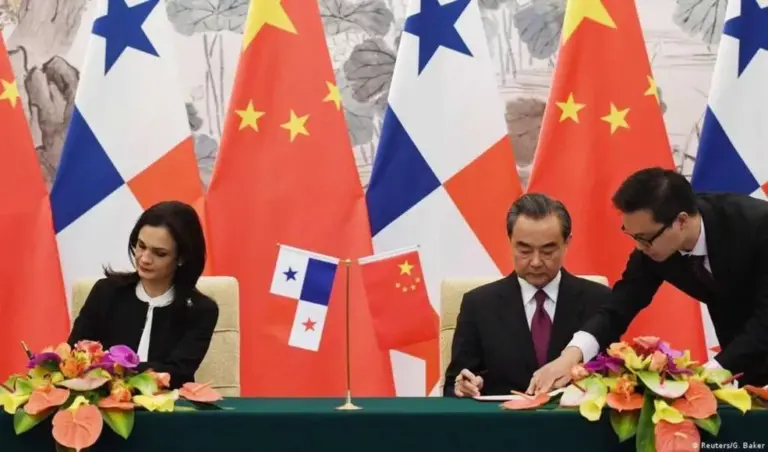 The footprint of Chinese interference